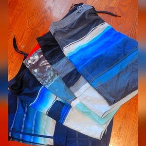 (5) Mens Swimsuits Sz 36